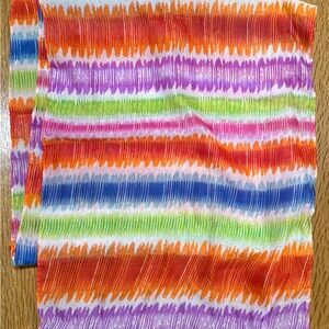 Colorful Striped Women's Scarf
